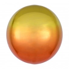 3D Сфера Желто-Оранжевая, 16"/40 см