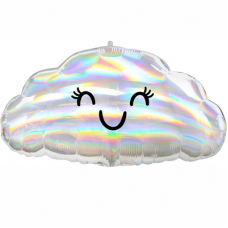 Воздушный шар "Облачко с глазами" с гелием