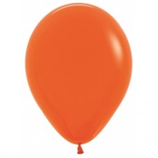 Гелиевый шар Оранжевый Пастель